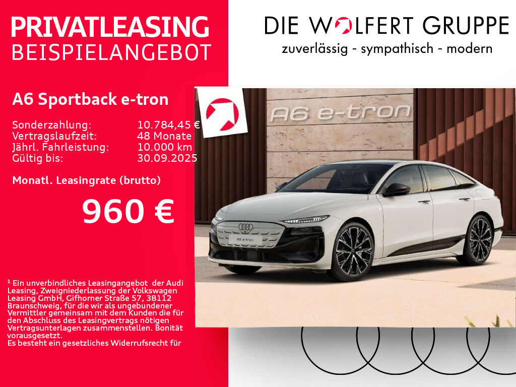 Audi A6 Sportback e-tron quattro*B&O*TECH PRO*PANO*