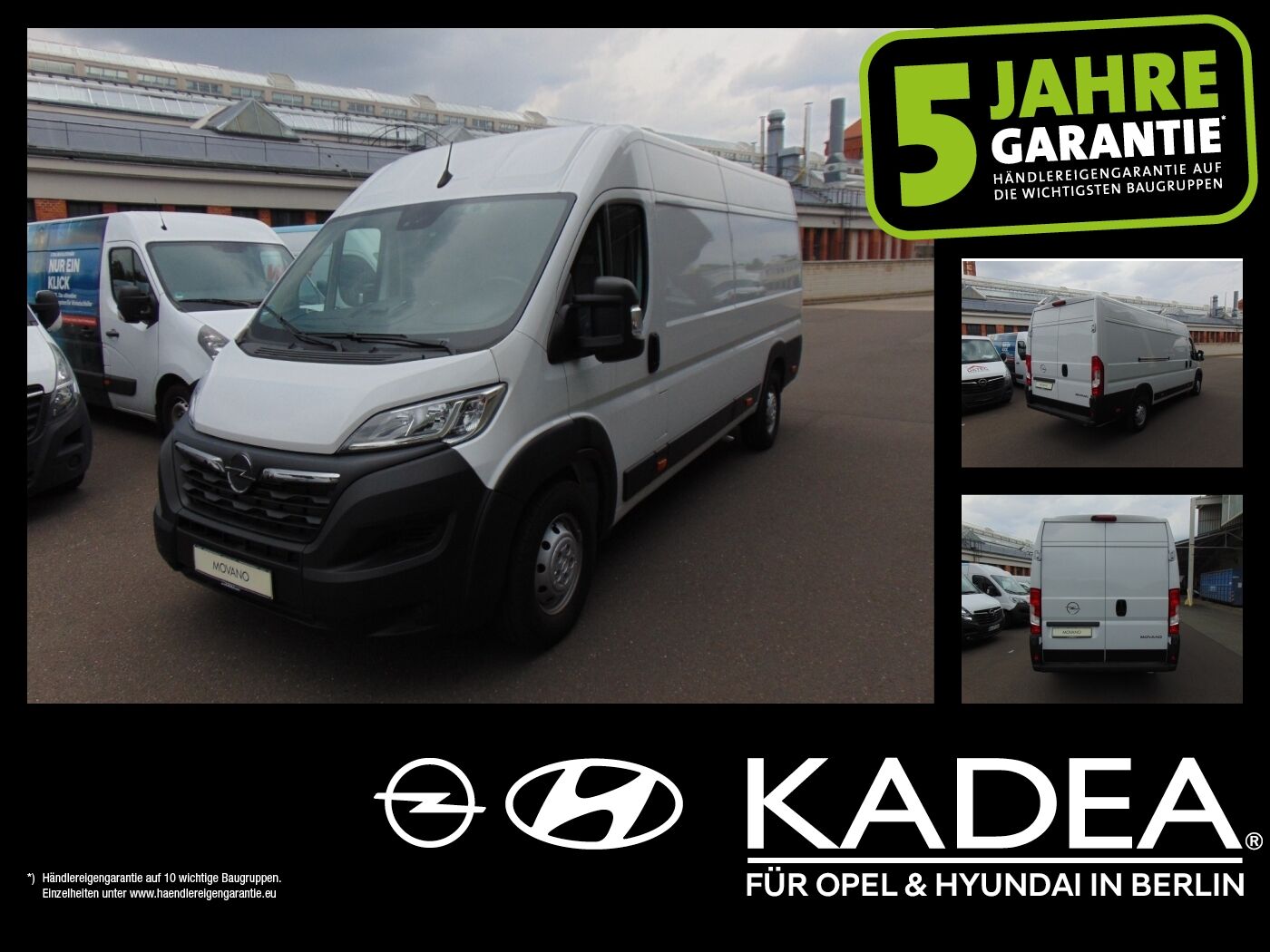 Opel Movano C 2.2 5 J. Händlergarantie inkl.