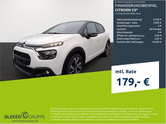 Citroen C3 PureTech 83 Shine Pack