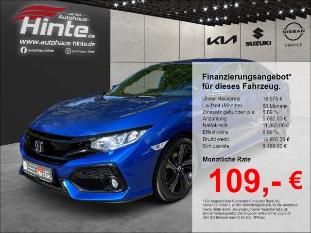 Honda Civic 1.0 VTEC CVT Elegance SITZHZG NAVI KLIMA