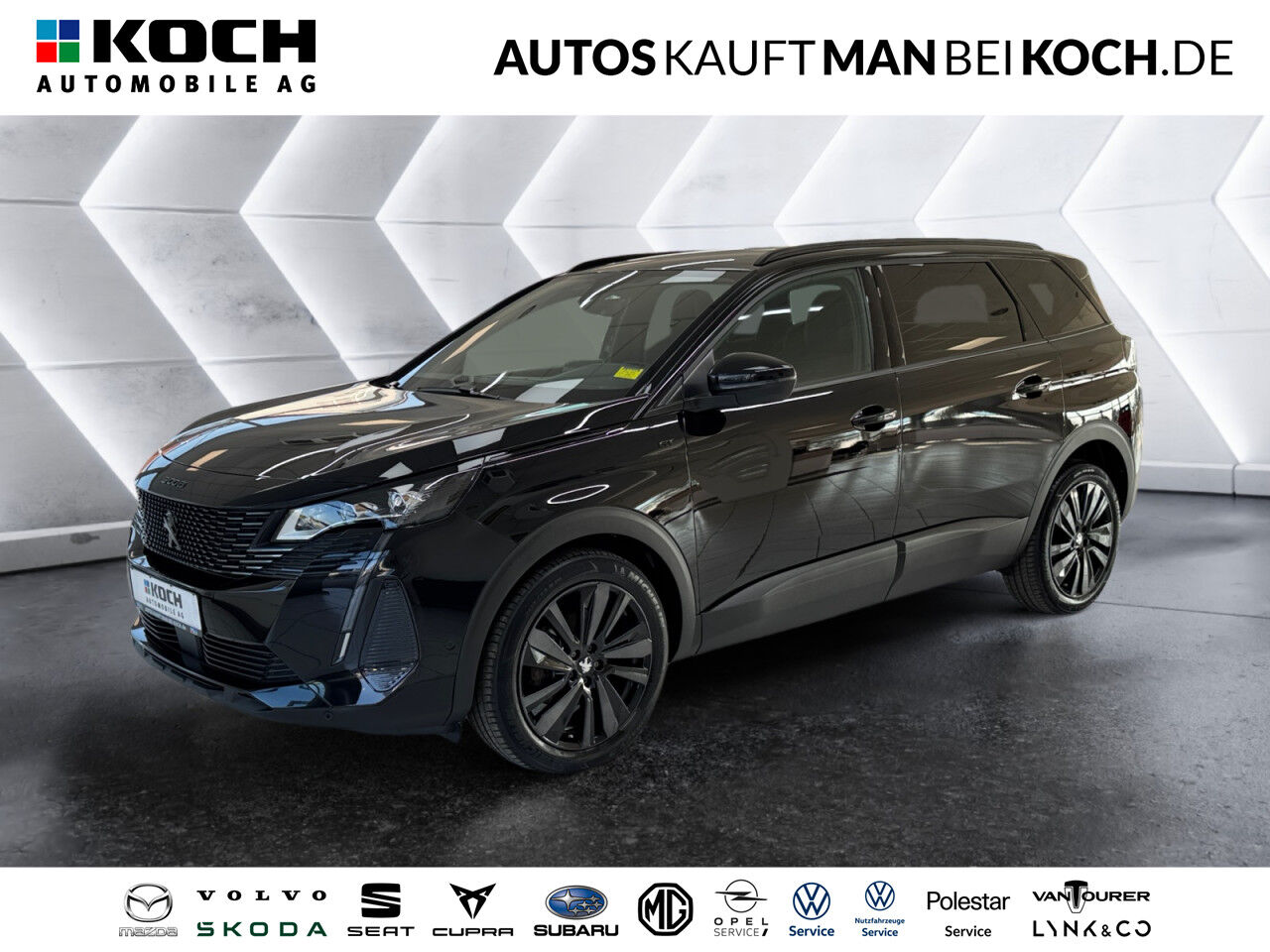PEUGEOT 5008 PureTech 130 EAT8 GT BLACK PACK 7S E-KLAPPE