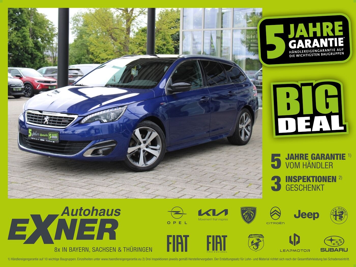 Peugeot 308 SW 1.2 e-THP PureTech 130 ALLURE Pano, PDC