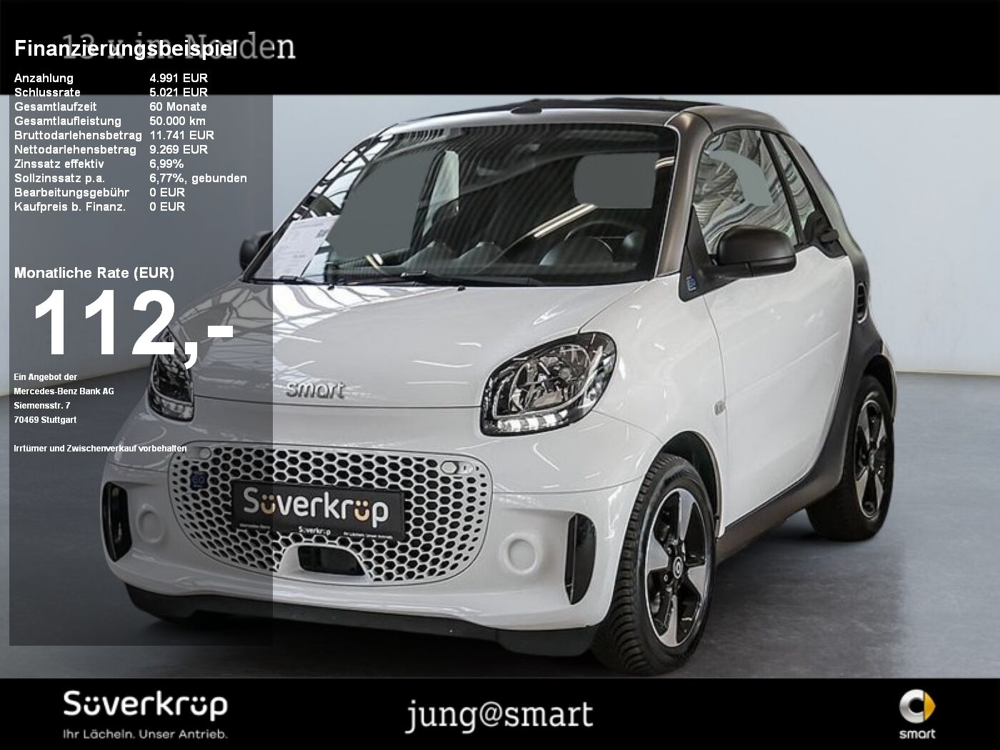 Smart EQ fortwo cabrio +SHZ