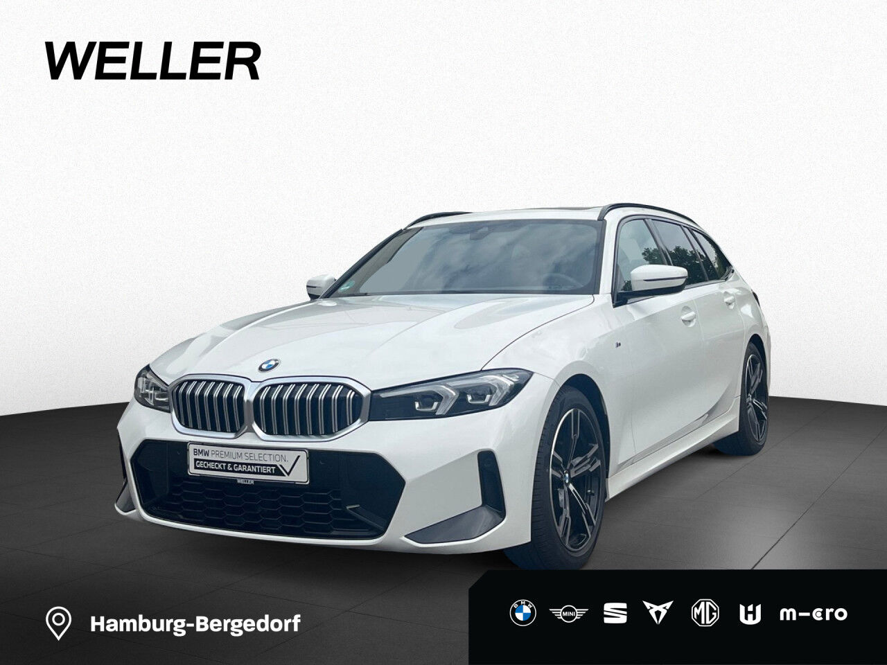 BMW 318i Touring M-Sport LC+ Pano AHK DAB DA LED SHZ