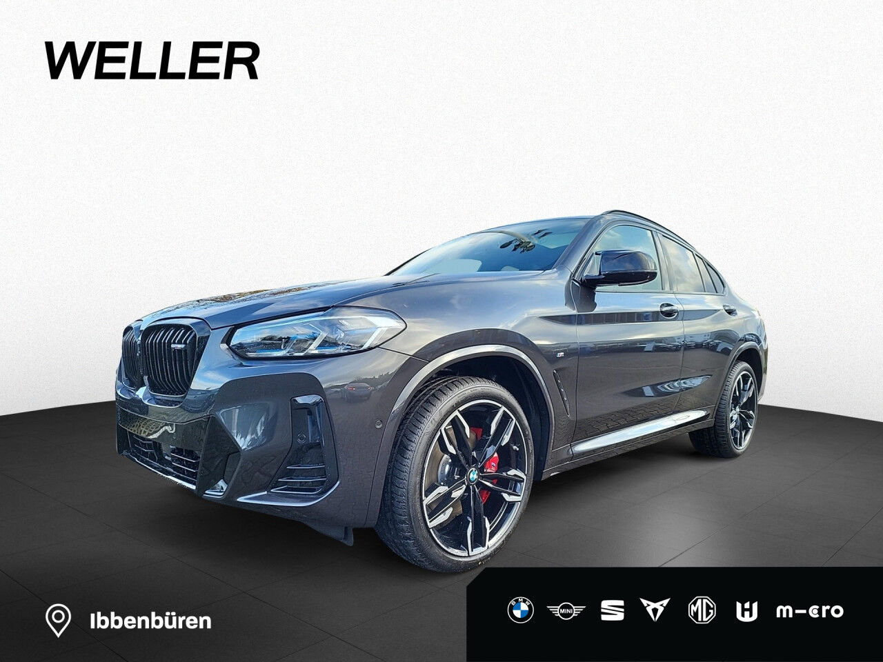 BMW X4 M40i M-Sport 360° PANO HUD H&K AHK DAB 3-Zonen