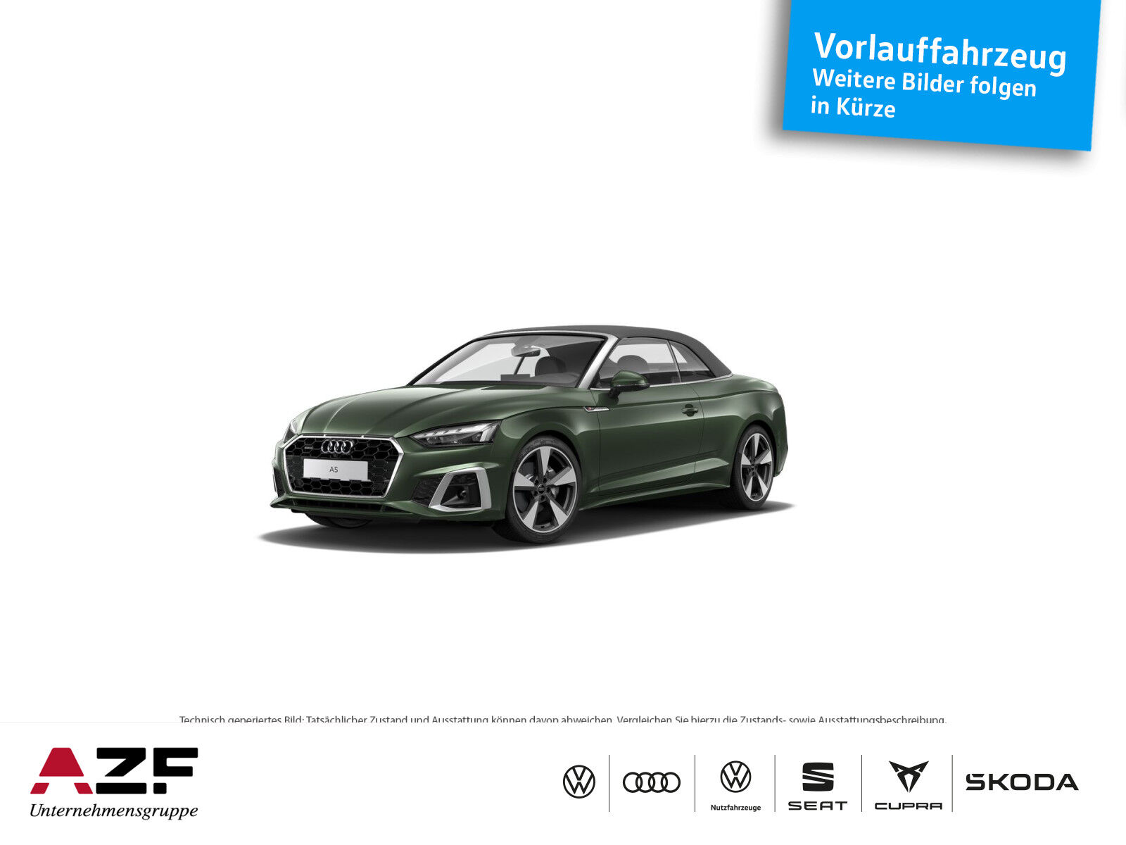 AUDI A5 Cabriolet 40 TFSI qu. S-tronic S line MATRIX+LEDER+B&O