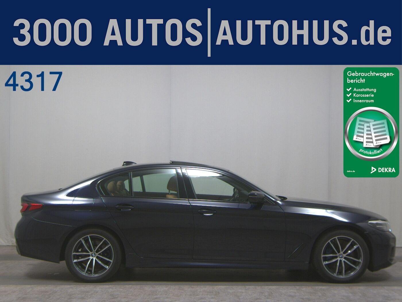 BMW 530d M-Sport M-Sport AHK GSD LED Leder Navi RFK