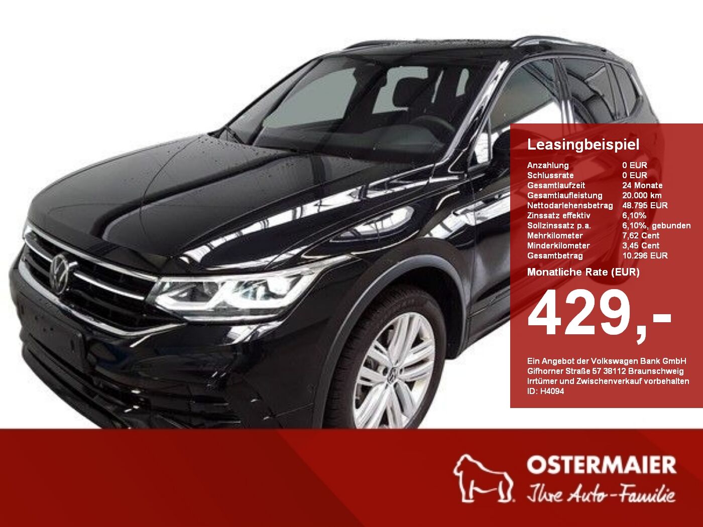 VW Tiguan Allspace R-LINE 2.0TSI 245PS DSG 4M NP.88
