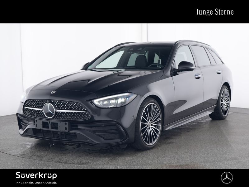 Mercedes-Benz C 300 T d , BURM AMG NIGHT DISTR PANO 360 SHZ