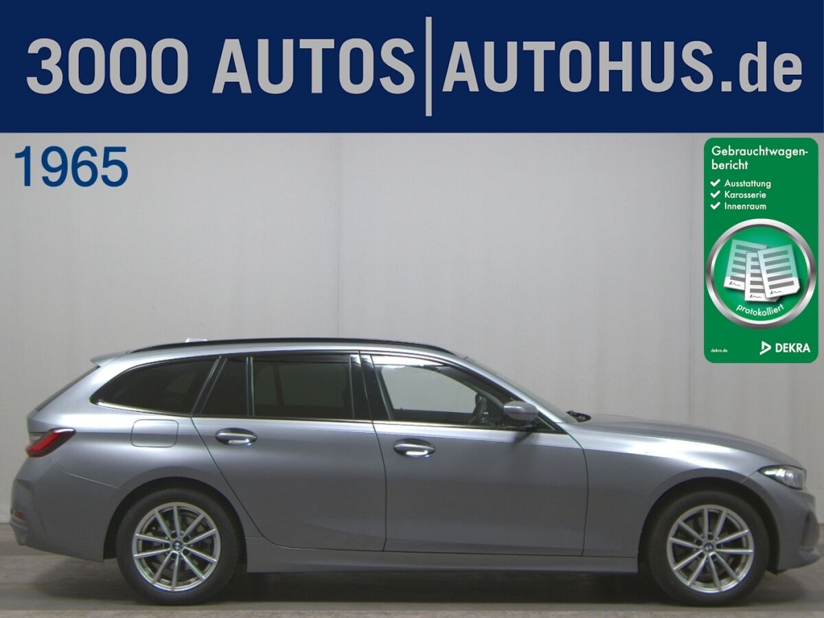 BMW 320d Touring T-Leder Curved Navi HuD LED