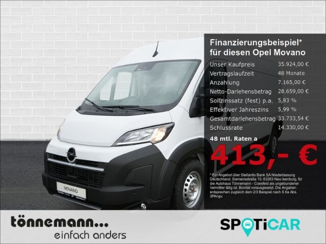 Opel Movano C CARGO FACELIFT L3H2 3,5T VERSTÄRKT+AHK+