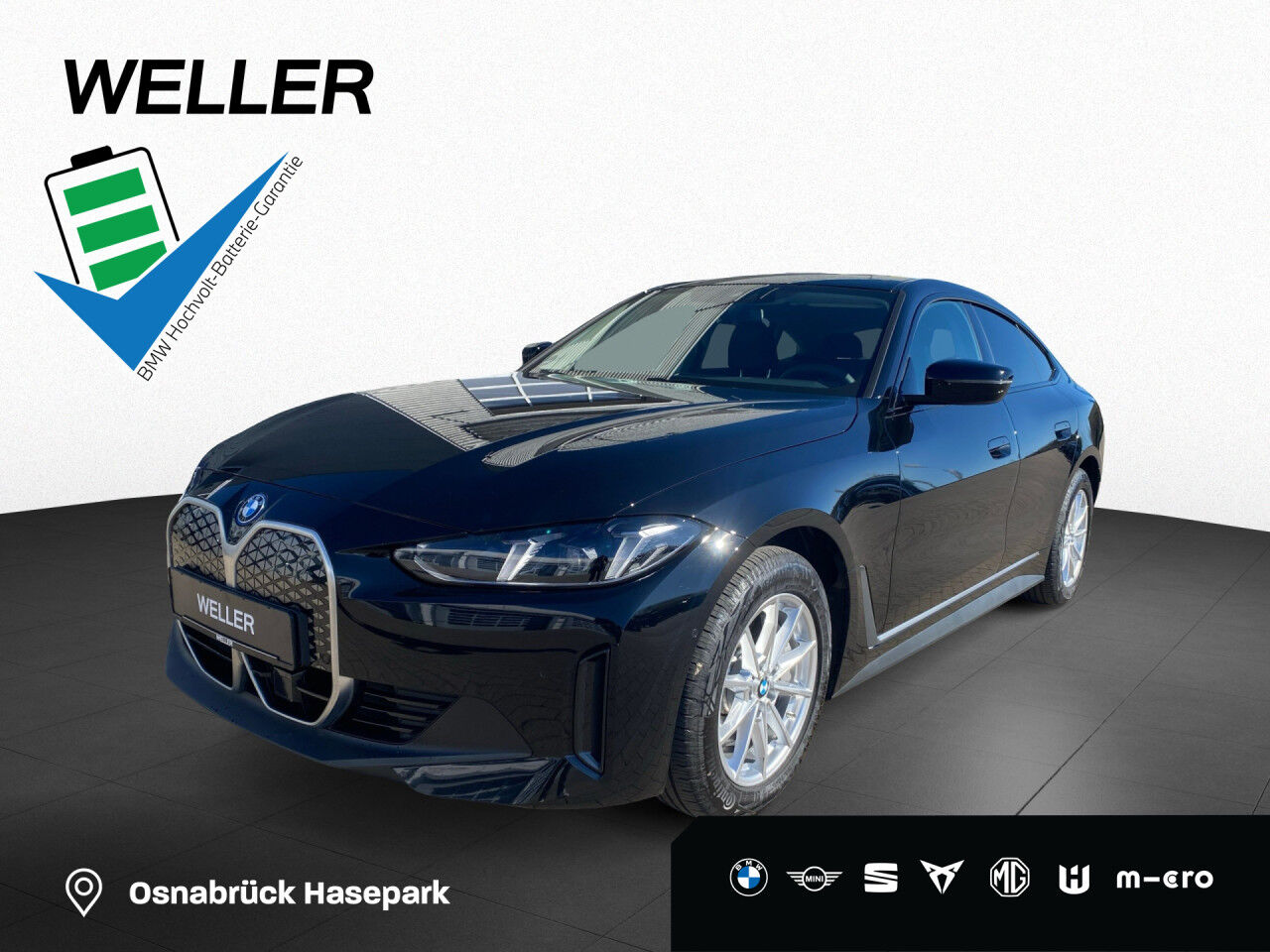 BMW i4 eDrive35 Gran Coupe LCI LiCo KAM ACC DAB Navi