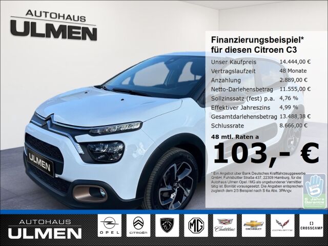 Citroen C3 C-Series 1.2 PureTech LED-Scheinwerfer Alurad