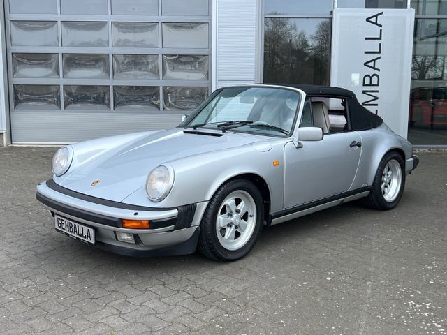 Porsche 911 3.2 5-GANG G50 CABRIO, DE H-ZULASSUNG