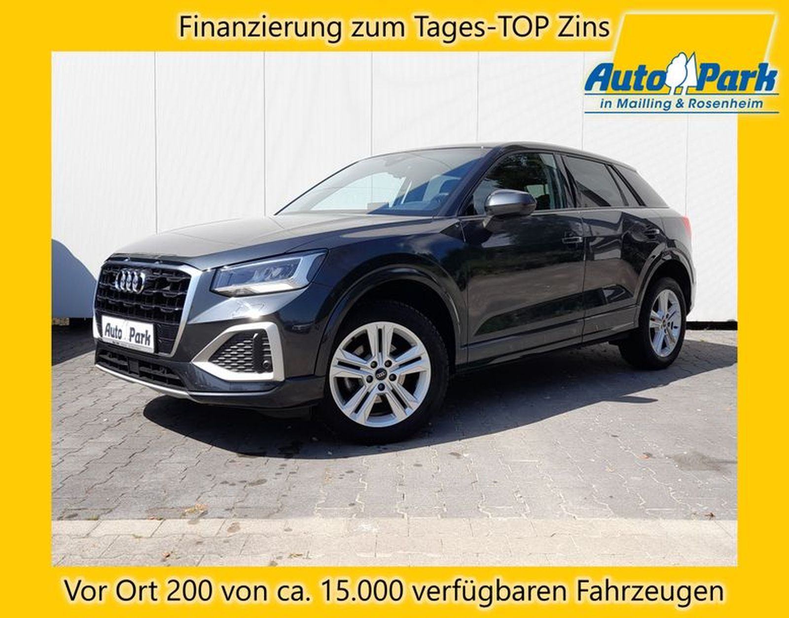 Audi Q2 DSG~PANO~SHZ~VIRTUALL~RKam~eHeKl~LED~Temp~abg