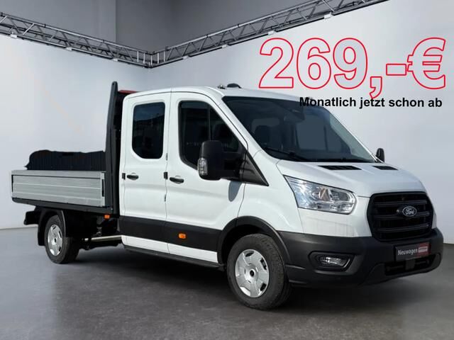 Ford Transit Pritsche 350 L3 DoKa 7Si/SYNC4/AHK/Ka...