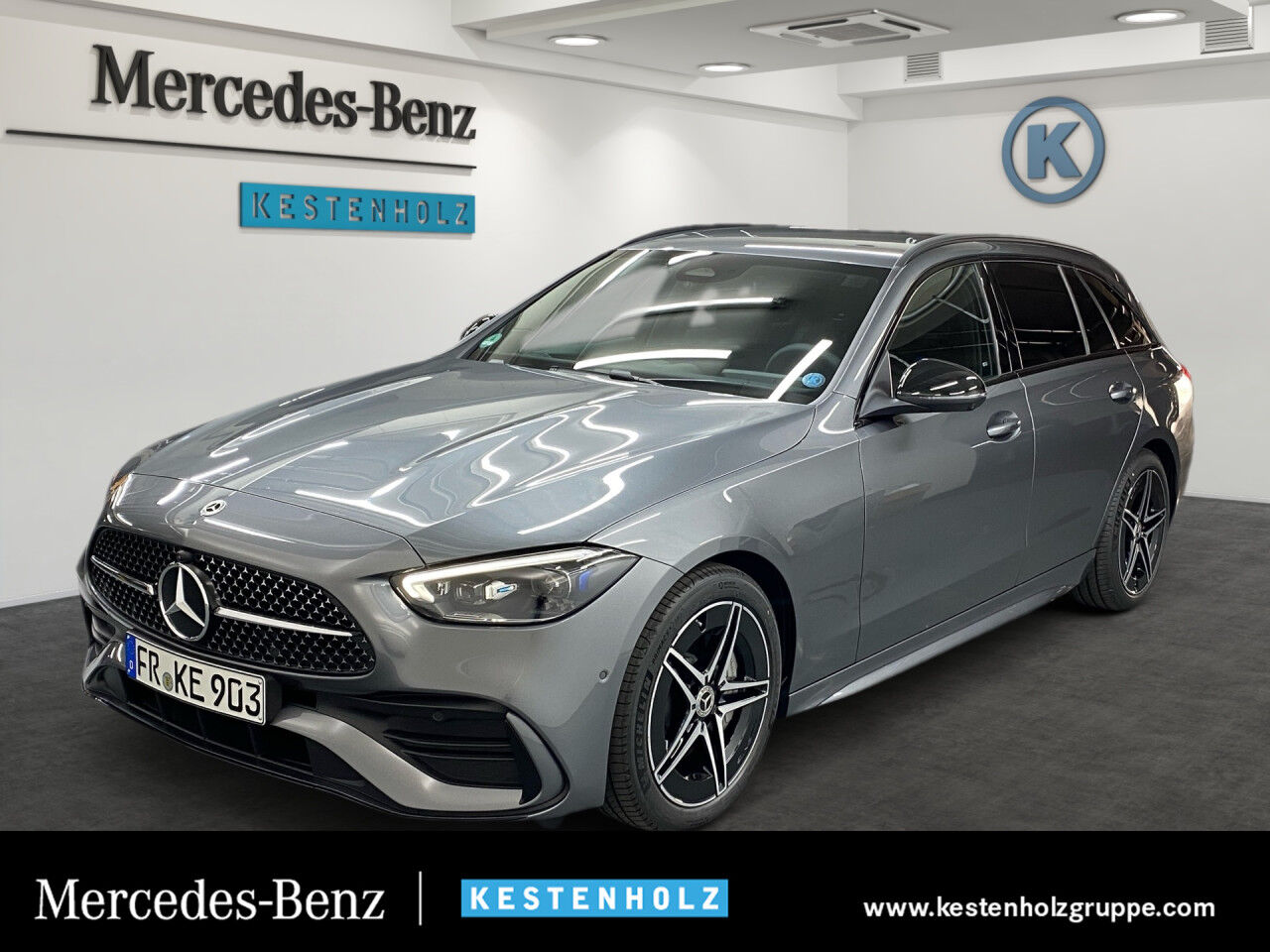 Mercedes-Benz C 220 d T-Modell AMG+AHK+PARK+DISTR+DIGITAL