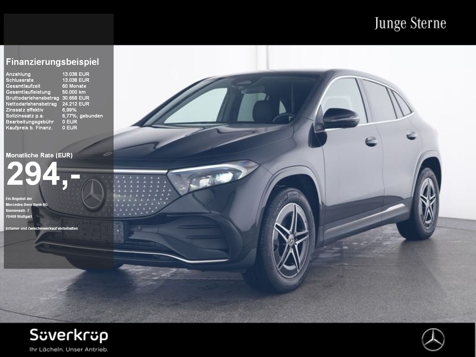 Mercedes-Benz EQA 250+ , AMG SPUR KAMERA PDC SHZ