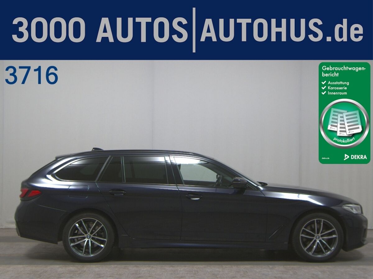 BMW 520d Touring M-Sport Leder Navi LED+ StandHzg