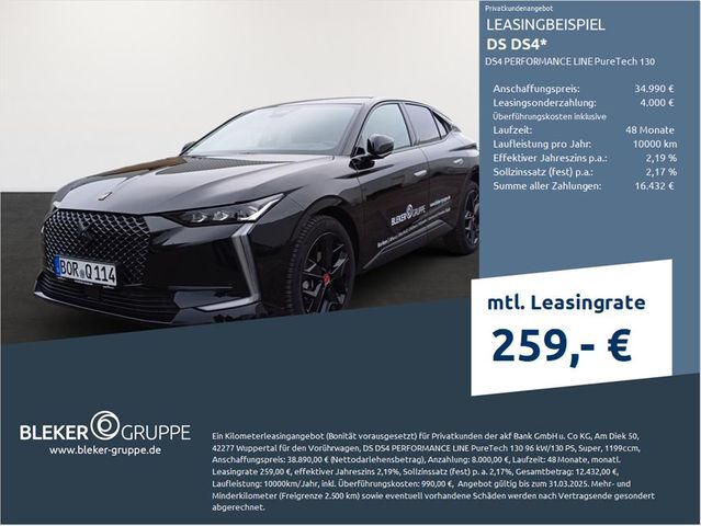 DS Automobiles DS4 PERFORMANCE LINE PureTech 130