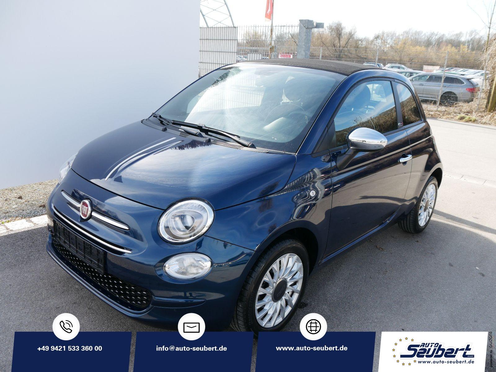 Fiat 500C Hybrid 1.0 GSE N3 LOUNGE *NAVI UCONNET& LIVE * PARKTRONIC * TEMPOMAT *DACH SCHWARZ