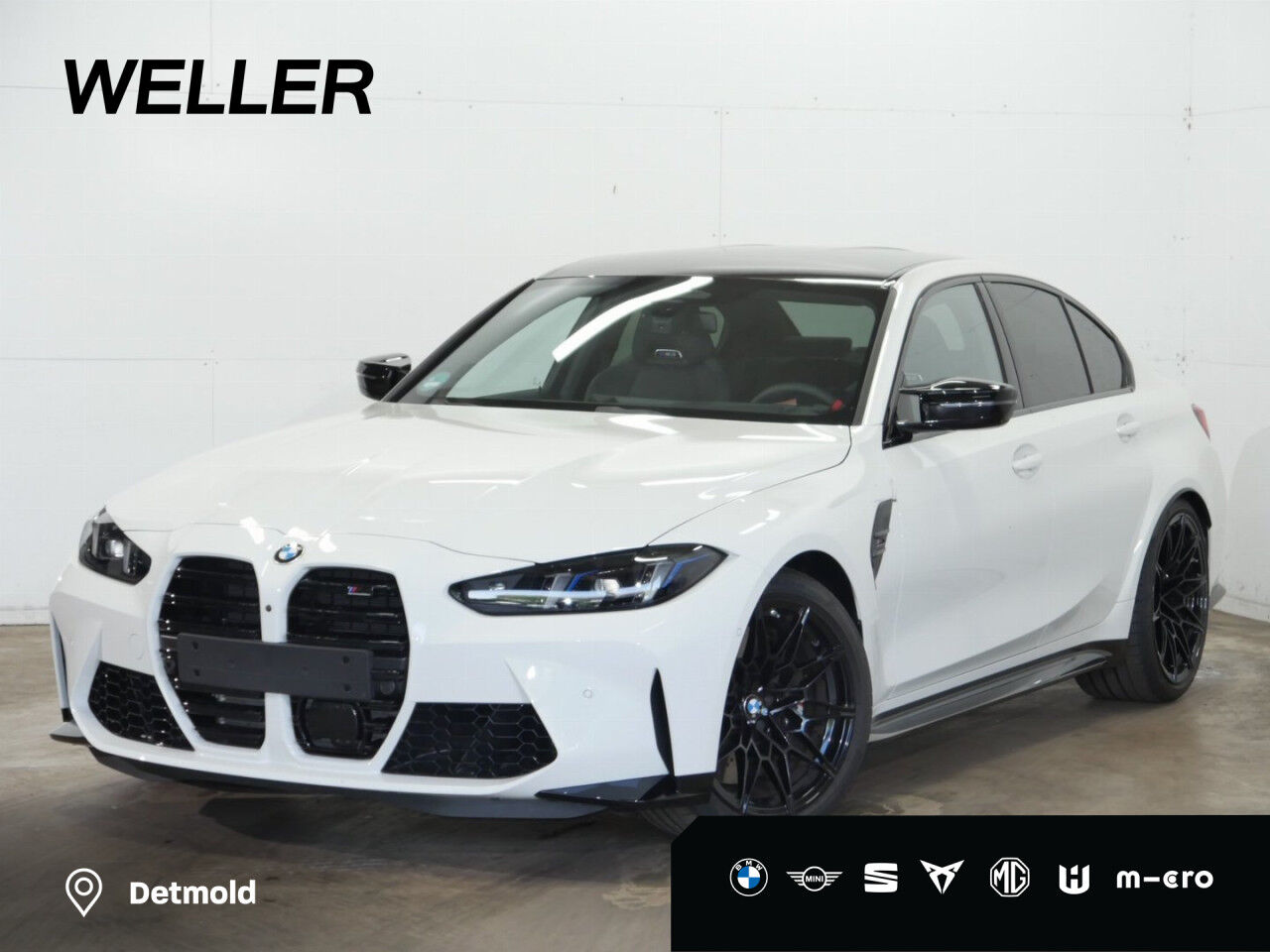 BMW M3 Comp. LCI HUD H/K DAB PA+ ACC CARBON MEMORY