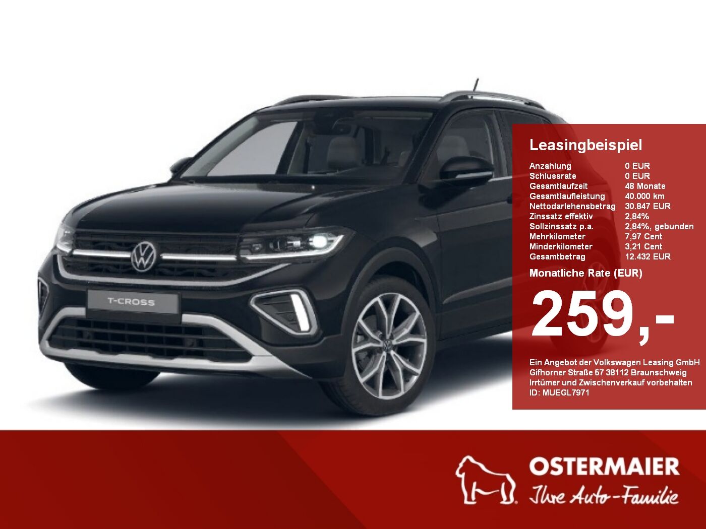 VW T-Cross Style 1.0TSI 116PS DSG AHK,ACC,IQ.LIGHT,
