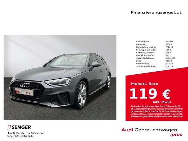 Audi A4 Avant 45 TFSI quattro S line MMI Navi LED AHK