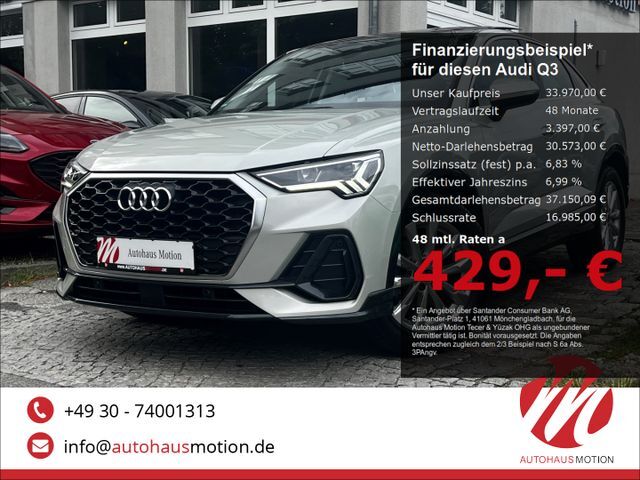 Audi Q3 Sportback 35 TDI 2.0 Matrix Pano Navi Leder