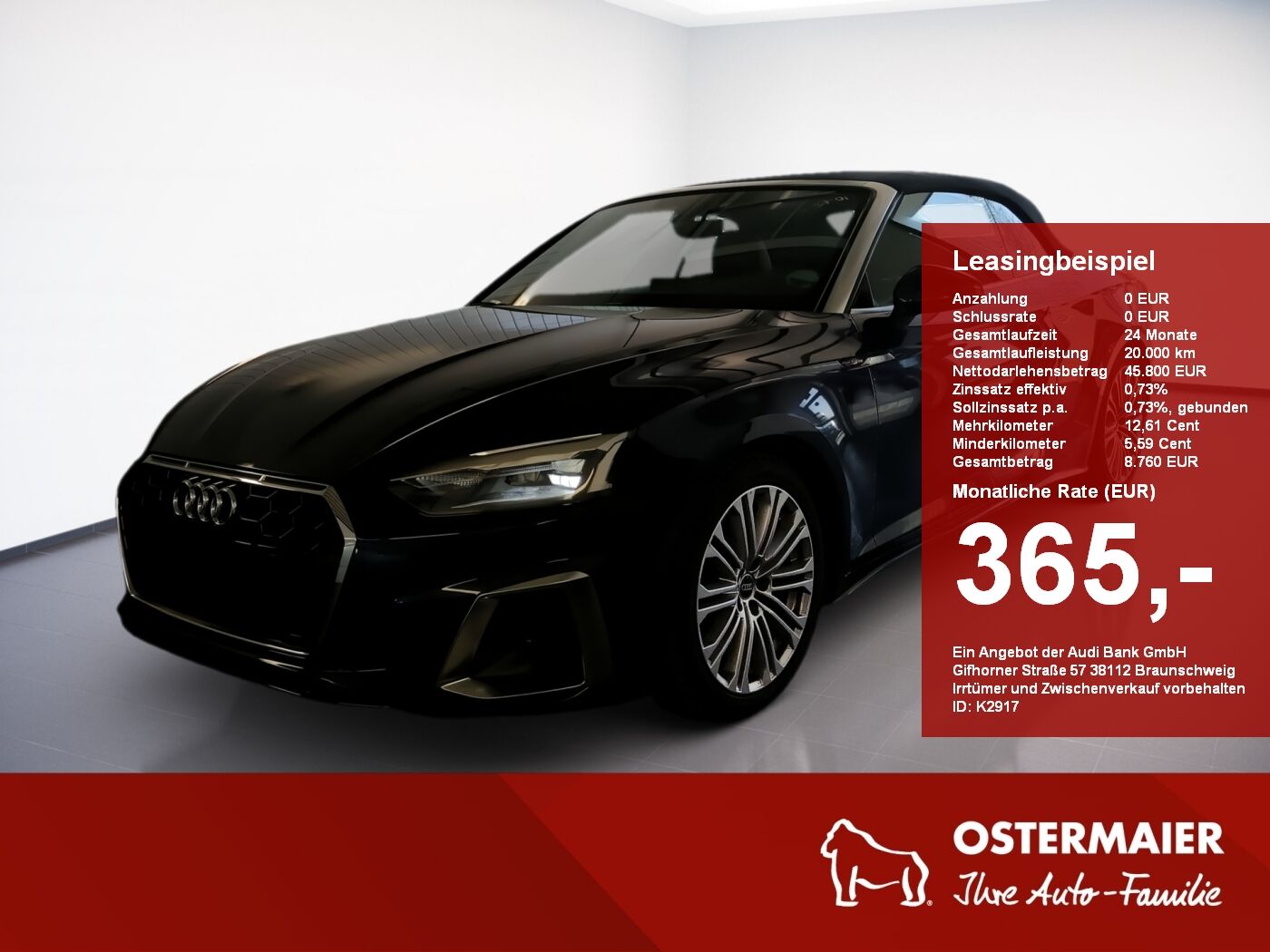 Audi A5 Cabriolet S-LINE 40 TFSI 204PS ACC.VIRTUAL.LM