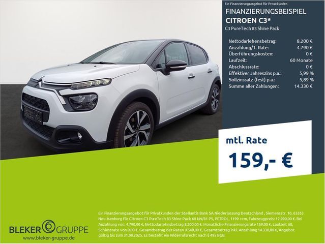 Citroen C3 PureTech 83 Shine Pack