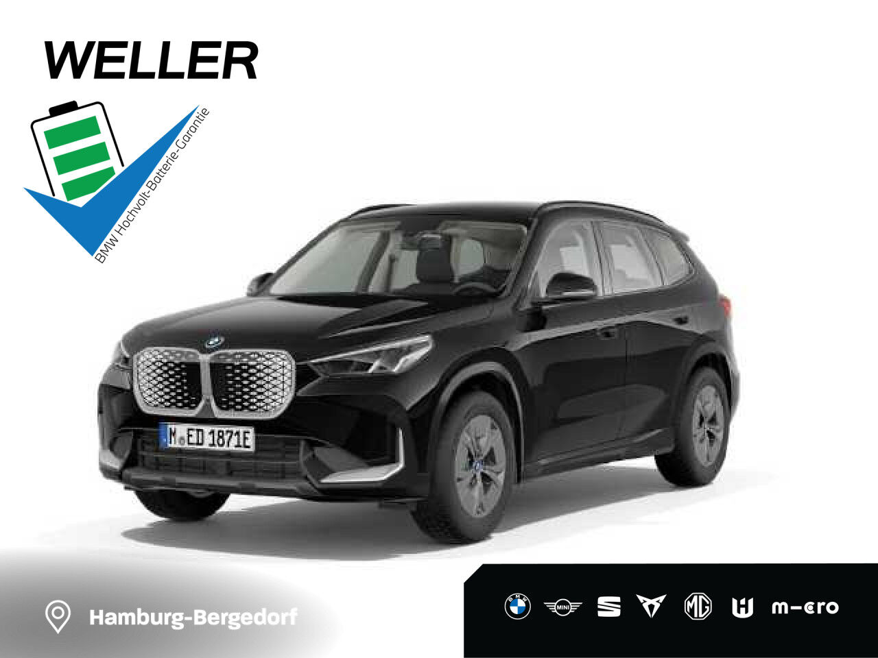BMW iX1 Leasing ab 299br (pr.)/ 249nt (gew.) Navi LED