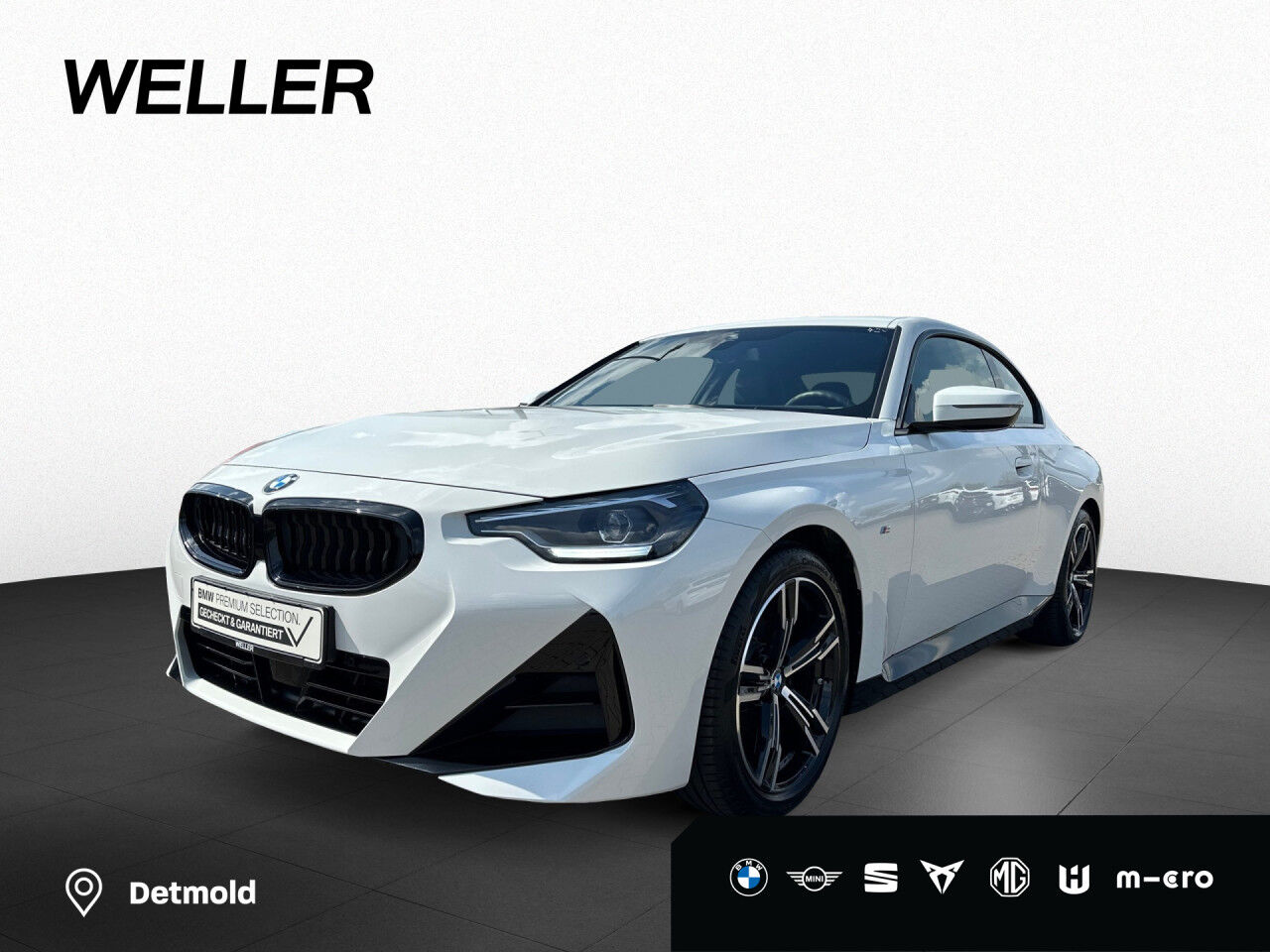BMW 218i Coupé M Sport Shadow LC+ DAB SHZ AHK 18"