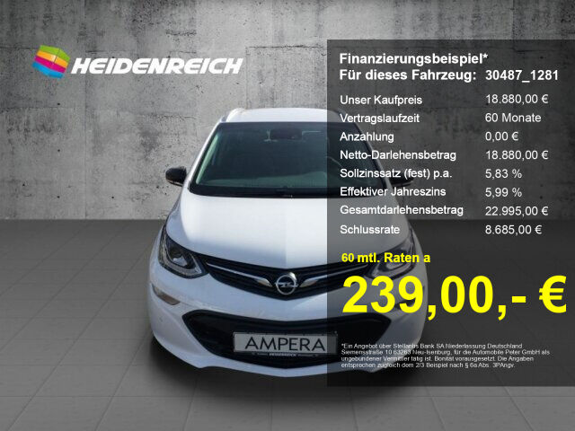 OPEL Ampera-e Ultimate+CARPLAY+LEDER+KAMERA