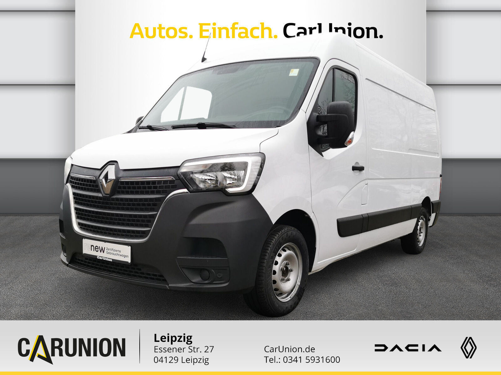 Renault Master Kasten L2H2 3,3t Blue dCi 150 Klima