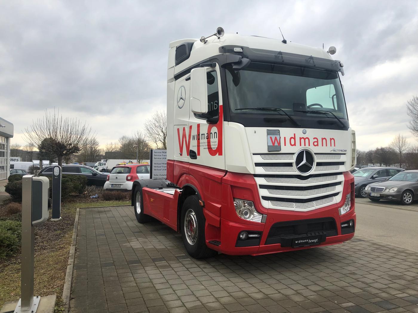 Mercedes-Benz Actros 1846 LS Schubbodenhydraulik mit Lecköllei