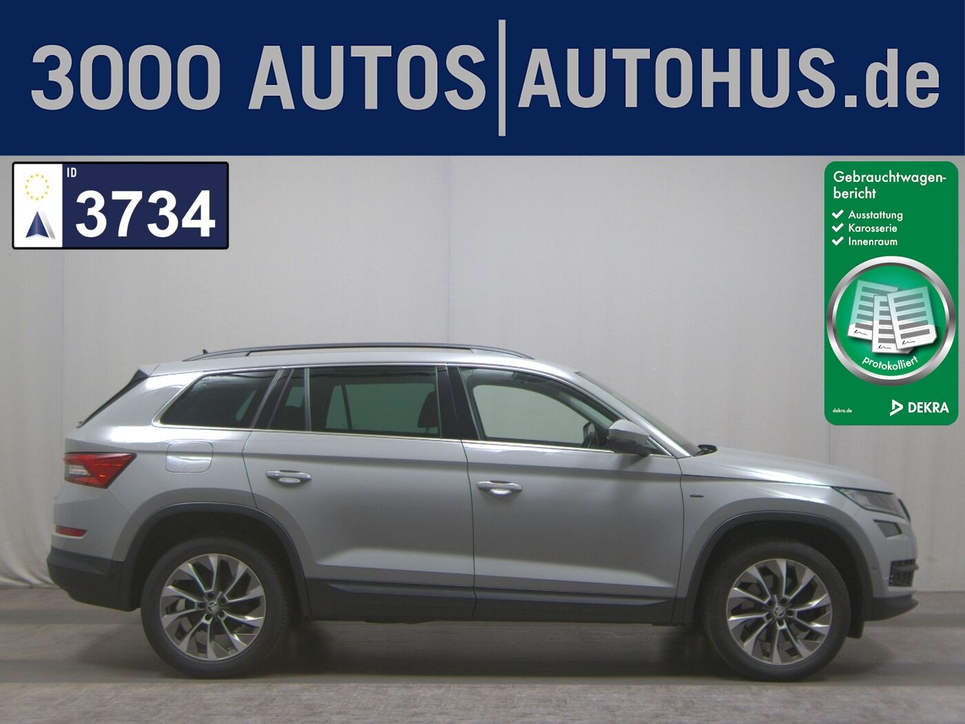 Skoda Kodiaq 2.0 TDI 4x4 Clever 7-Sitze Navi LED AHK