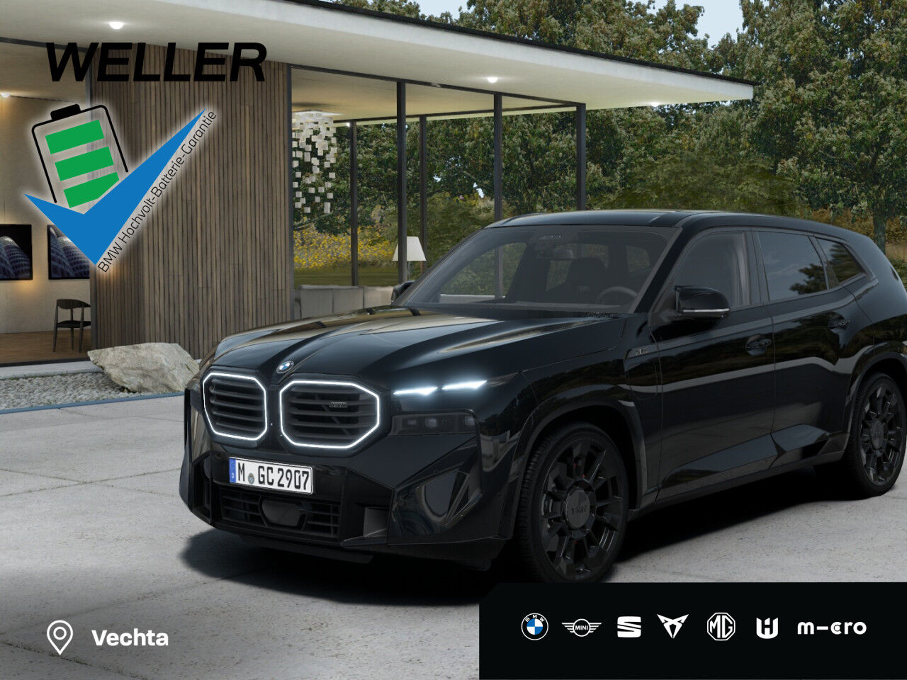 BMW XM 50e (G09) 360° Laser B/W Massage S/C AHK 23
