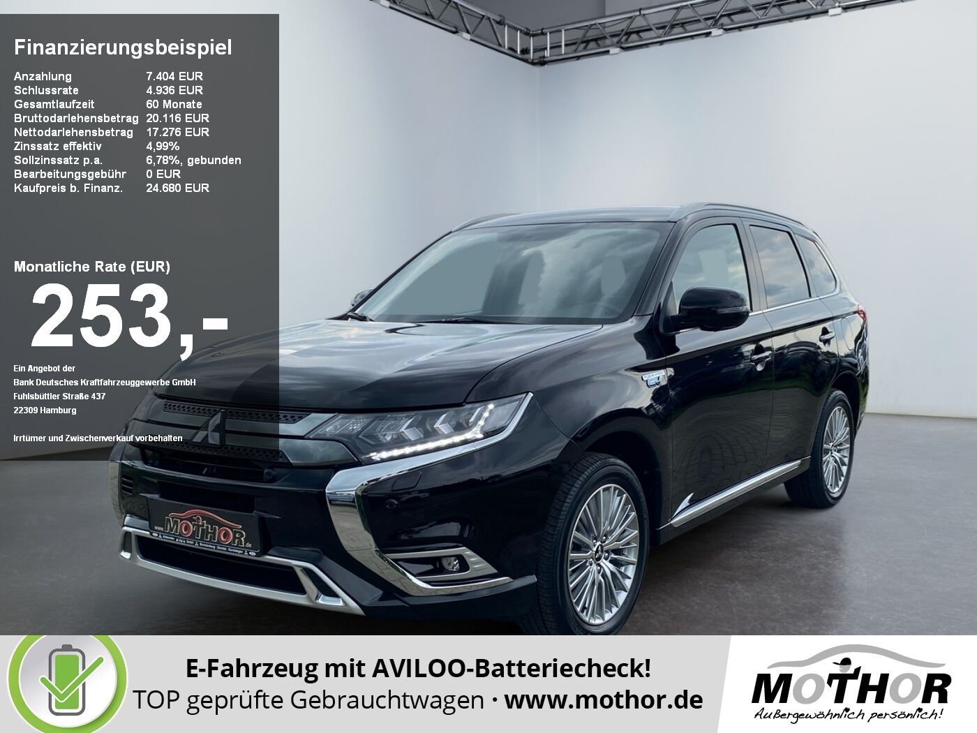 Mitsubishi Outlander Plus Spirit 2.4 PHEV TEMP PDC SHZ LED