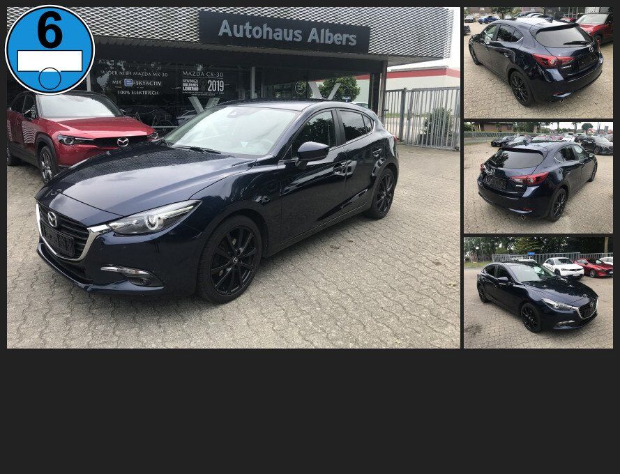 Mazda 3 SKYACTIV-G120 EXCLUSIVE-LINE , R.Kamera, Headup, LED
