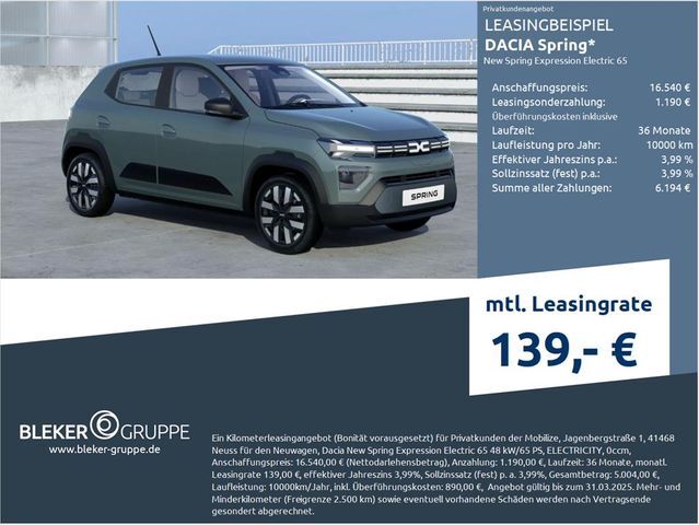 Dacia Spring Expression Electric 65