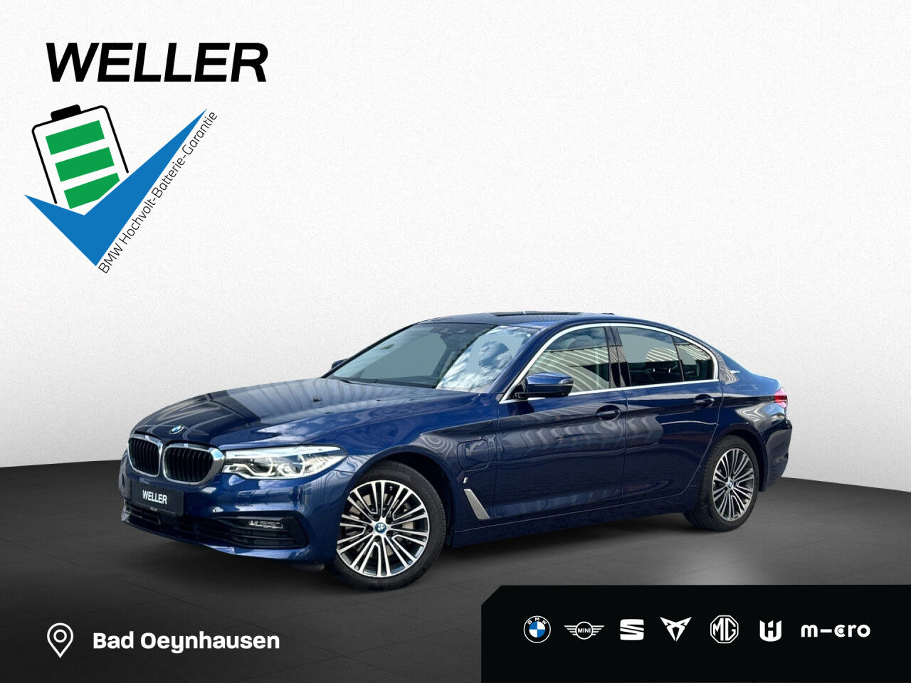 BMW 530e Sport Line ad.LED,HUD,PA+,DrivAss+,Sportstz