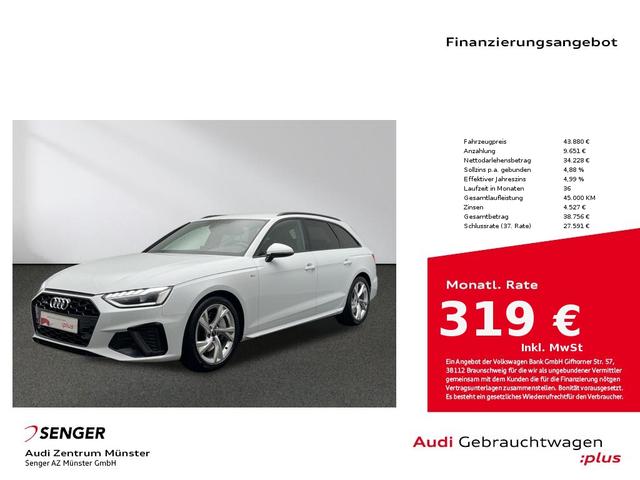 Audi A4 Avant 45 TFSI quattro S line MMI LED AHK