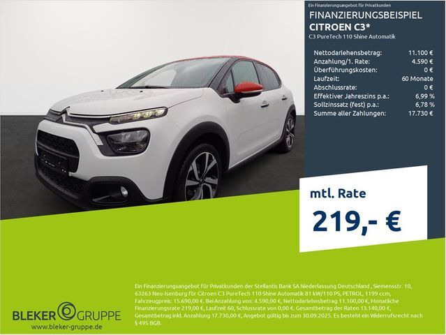Citroen C3 PureTech 110 Shine Automatik