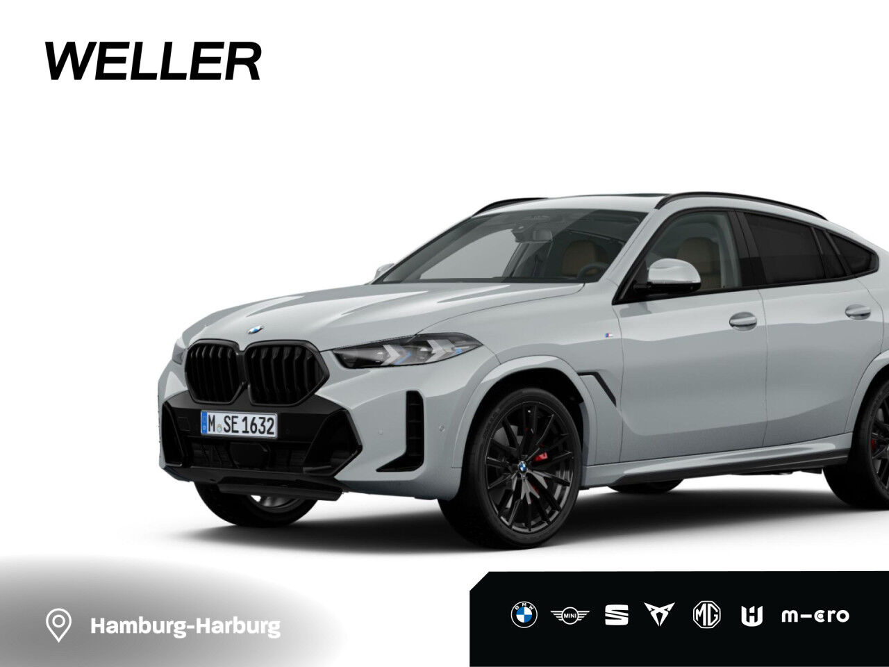 BMW X6 xDr 40d M SPORT PRO Pano,AHK,StHzg,KomSi,H/K