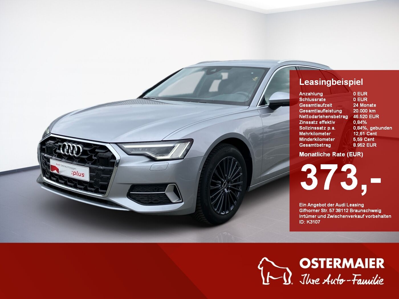 Audi A6 Avant ADVANCED QUATTRO 40TDI 204PS.STRONIC.MA
