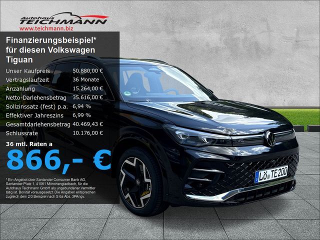 VW Tiguan R-Line 2.0 TDI DSG 4m +AHK+Matrix+Area+