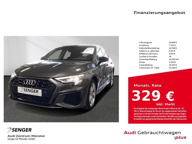 Audi A3 Sportback 45 TFSI e S line MMI Navi LED