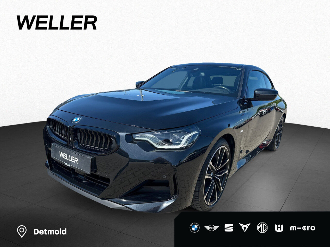 BMW 220i Coupé M Sport Pro HUD H/K PA+ ACC GSD 19"