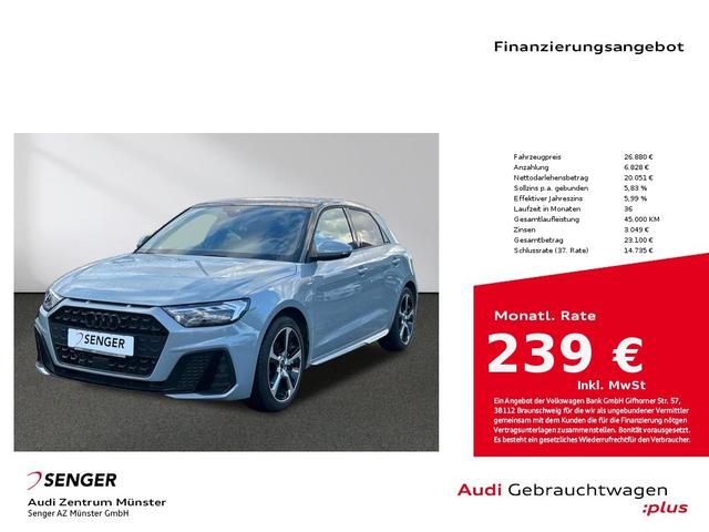 Audi A1 Sportback 30 TFSI S line S tronic MMI LED